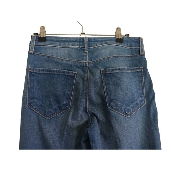 L'Agence Jeans Women's Size 25 Blue Bell Peach Flare Leg Cotton Blend - Picture 5 of 7